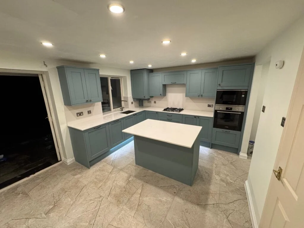 Kitchen cabinetry and worktops from Matthew 633's own project gallery